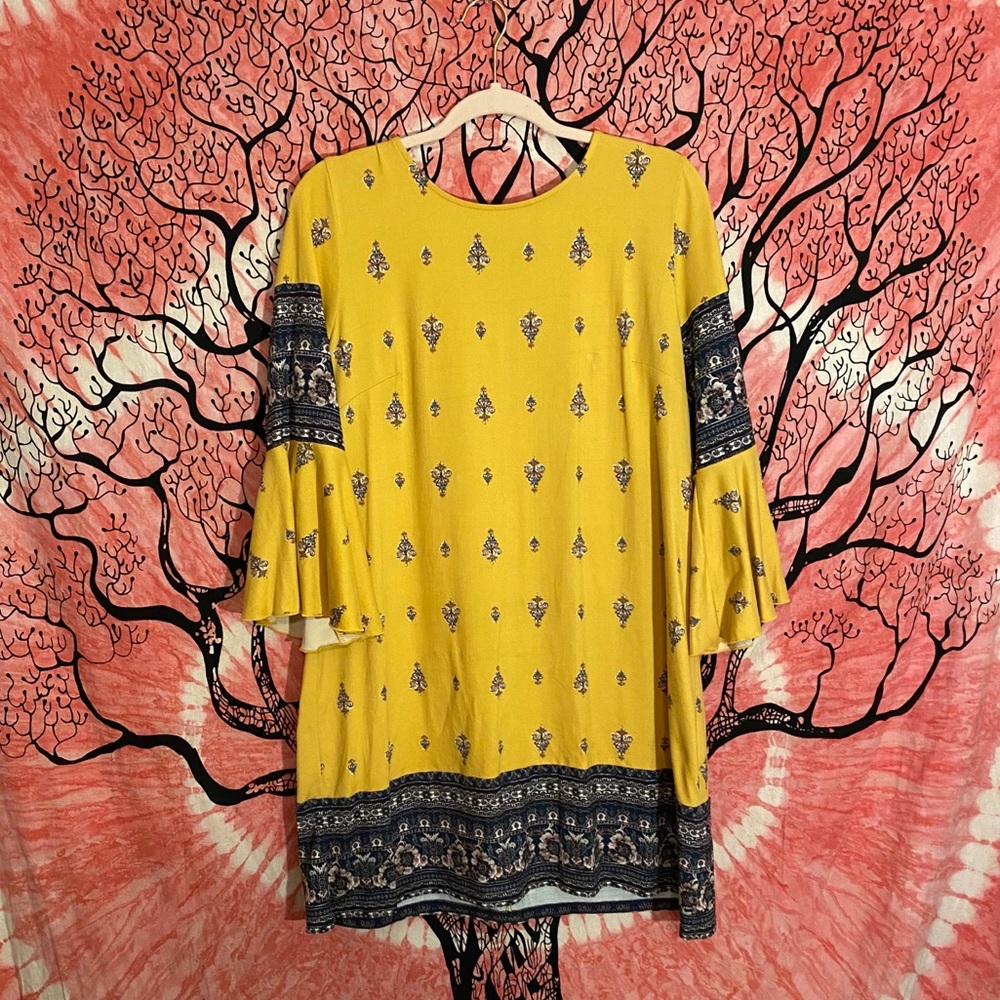 Bell Sleeve Dress